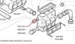 Machón Ø3/4”-3/4” FE para bomba P93/P123/P186 - Imagen 2