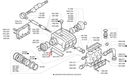 Arandela Grover Ø12 UNI 1751 1403.018 para bomba P93 P186 P123