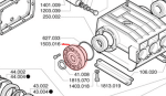 Soporte rodamiento para bomba P93/P186 - Imagen 2