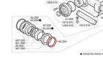 Anillo anterior 42.004 para bomba P93/P186 - Imagen 2