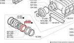 Anillo intermedio para abono líquido para bomba P123 - Imagen 2