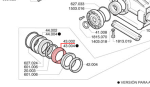 Anillo intermedio 43002 para bomba P93 - Imagen 2