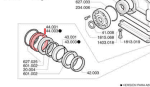 Anillo posterior para bomba P123 - Imagen 2
