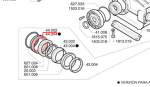 Anillo posterior 44002 para bomba P93 - Imagen 2