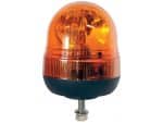Rotativo Tractor Halógeno 12-24V Homologado Base Atornillada Ø128 mm Perfil Bajo