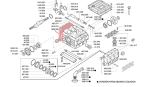Culata SX 1 1603.029 para bomba P186