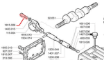 Tornillo TCEI M10 x 45 para bomba P123 - Imagen 2
