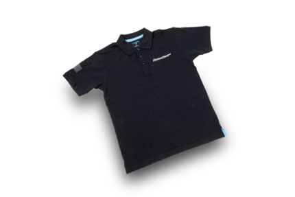 Polo Landini hombre azul de manga corta