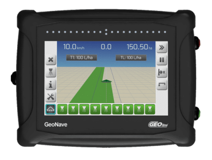 Ordenador de pulverización Geonave 30 para equipos agrícolas