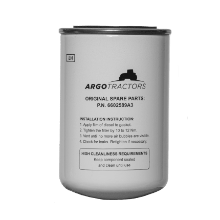 Filtro de combustible oficial Landini McCormick para Rex 4 Serie 4 Small Range Serie 4-D Trekker y X4