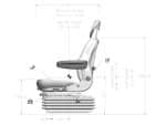 Asiento Grande Suspensión Neumática - D3045A - Imagen 3