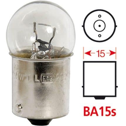 Bombilla tractor Universal 12V 10W- 10Pzas (1,27€ Unidad))