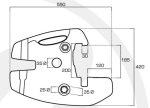 Pesas Delanteras Valtra Series A-N-T 40Kg – Contrapesos (a elegir entre 1 a 24 Unidades) adaptables - Imagen 2