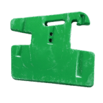 Contrapesos delanteros John Deere Serie 6000 de 50 kg adaptables para tractor