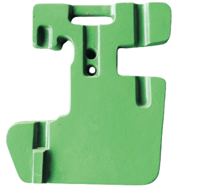 Contrapesos delanteros John Deere Series 20, 30, 40 y 50 de 40 kg adaptables para tractor