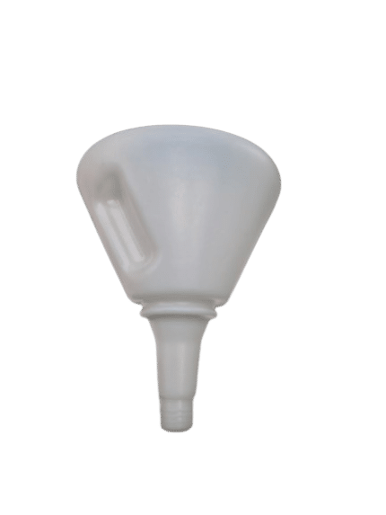 Embudo antisalpicaduras con tapa antipolvo y malla filtrante 1,7L, solo