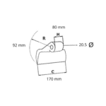 Martillo trituradora Fernández 205 Ø20,5 adaptable - Imagen 3