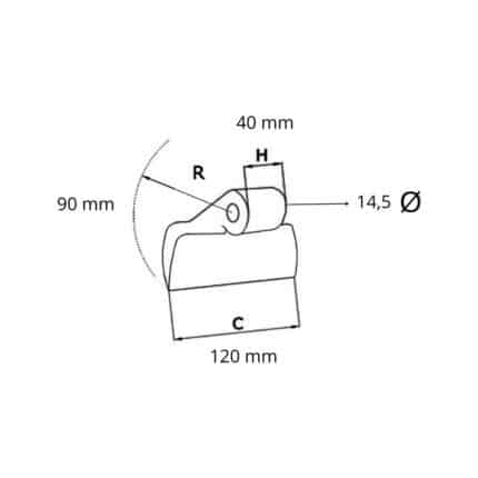 Martillo trituradora zanon TMH/TMC/TFC adapatble