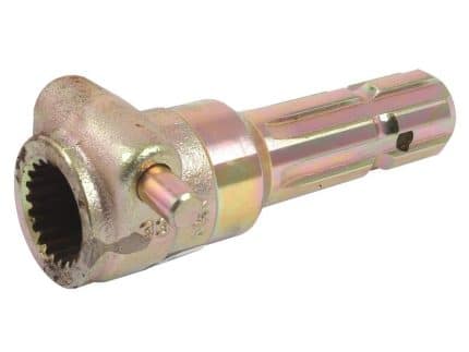 Adaptador Toma de Fuerza - Chaveta hembra 1 3/8'' - 21 x Chaveta macho 1 3/8'' - 6 con Pasador Enganche Rápido.