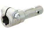 Adaptador Toma de Fuerza - Chaveta hembra 1 3/8'' - 6 x Chaveta macho 1 3/8'' - 6 con Tornillo Abrazadera.