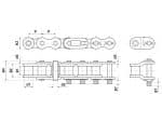 Cadena Simplex 16B-1 H (5Metros) para Transmisión de Potencia - Alta Resistencia y Durabilidad - Imagen 2