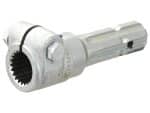 Adaptador Toma de Fuerza - Chaveta hembra 1 3/8'' - 21 x Chaveta macho 1 3/8'' - 6 con Tornillo Abrazadera.