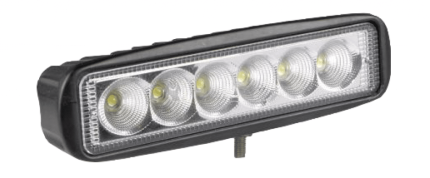 Mini Barra LED para Tractor 18W 1200 Lúmenes IP67