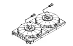 Condensador de aire acondicionado Landini 6618617A2 original para Rex Mistral y Serie 2