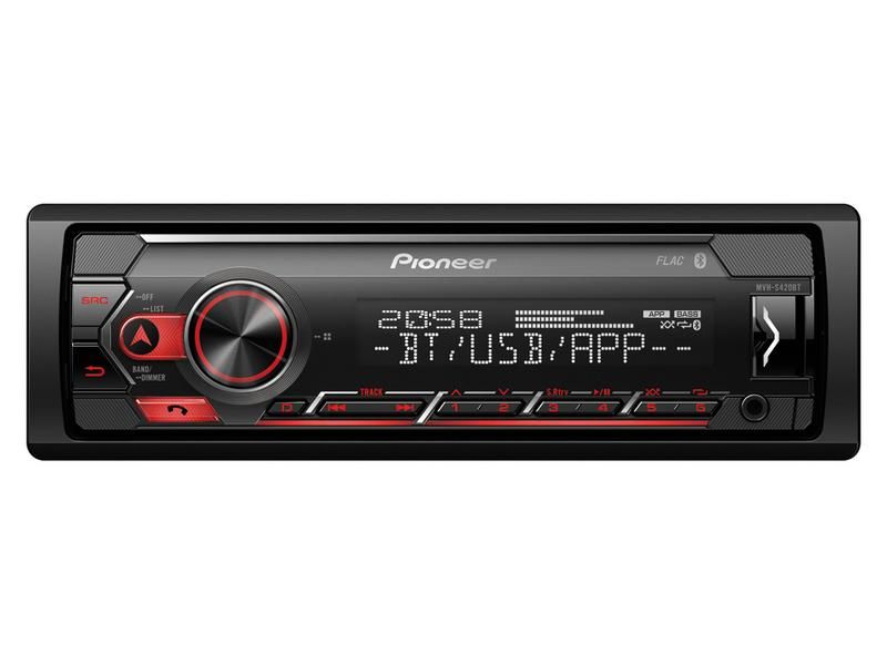 168444_pic1 Pioneer MVH-S420BT: Radio 1-DIN con Bluetooth, USB y Spotify - Imagen 1