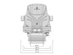 GRAMMER Asiento de Suspensión Neumática MSG95G/731 - Confort y Tecnología Avanzada - Imagen 2