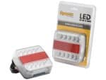 Piloto Trasero LED 12V | 4 Funciones | Freno, Trasero, Intermitente, Matrícula