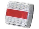 Piloto Trasero LED 12V | 4 Funciones | Freno, Trasero, Intermitente, Matrícula - Imagen 3