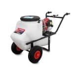 Carretilla de pulverización CPH55 con motor Honda GX25 y depósito de 55 litros