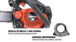 Motosierra de Poda ECHO CS 2511 TESC Profesional - Imagen 7