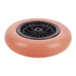 Rueda Impinchable para Carretilla de Obra 360 mm | Eje 20 mm | Con Rodamiento | Llanta ABS - Imagen 2