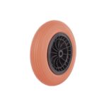 Rueda Impinchable para Carretilla de Obra 360 mm | Eje 20 mm | Con Rodamiento | Llanta ABS