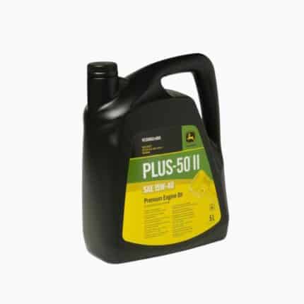 Aceite motor John Deere Plus-50 II 15W40 para tractor 5 litros
