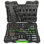 Estuche de herramientas JBM de 216 piezas con vasos hexagonales cromados – Completo y profesional