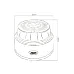 Baliza de Emergencia LED V16 con Luz 1700K e Imán – Certificación Oficial, IP54, Visibilidad 1 km - Imagen 4