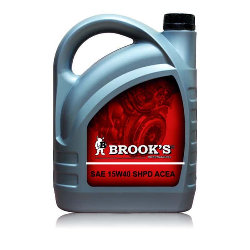 Aceite motor 15W40 SHPD Brooks para tractor 5L