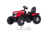 Tractor a Pedales Massey Ferguson 7726 Rolly Toys – Modelo R60115