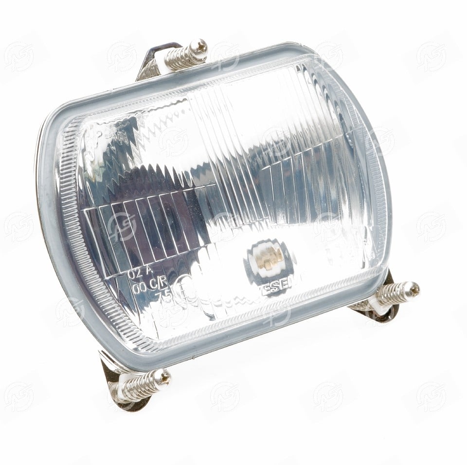 Faro delantero tractor New Holland Massey 01030523 Faro delantero rectangular New Holland y Massey Ferguson 165x105 mm homologado E9